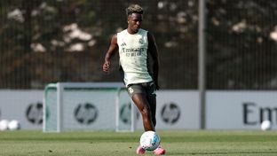 El equipo se está entrenando