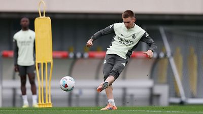 El equipo sigue preparando el partido contra el Valencia