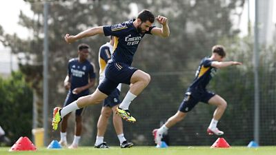 Primer entrenamiento de la semana