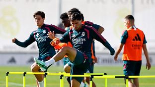 El equipo se está entrenando