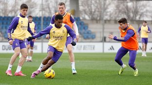 Último treino antes de receber o Girona