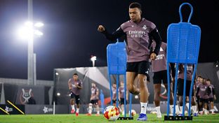 El equipo se está entrenando