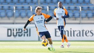 ジローナ戦を前にした最後の練習