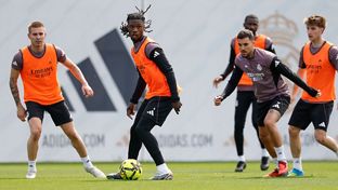 El Real Madrid sigue preparando el partido contra el Mallorca