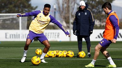 El Real Madrid prepara el partido contra el Valencia