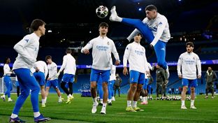 El equipo se está entrenando