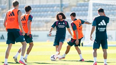 El equipo se está entrenando
