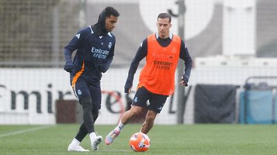 Último entrenamiento antes de recibir al Valencia