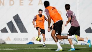 El equipo se entrenó en la Ciudad Real Madrid