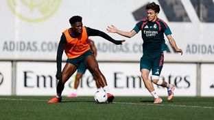 El Real Madrid prepara el partido contra el Elche