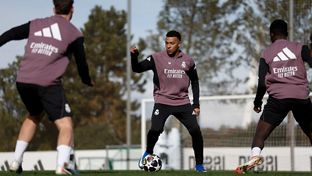 El equipo se está entrenando