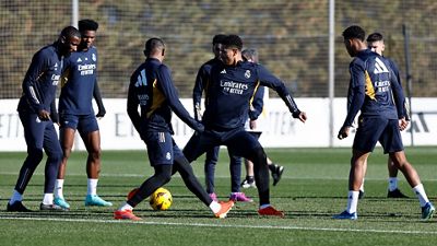 Último treino antes de receber o Villarreal