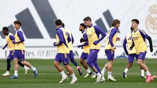 Último treino antes de visitar o Getafe