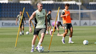 El equipo continúa preparando el partido contra Osasuna