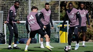 El equipo se está entrenando