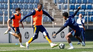 Real Madrid prepare for Champions League clash