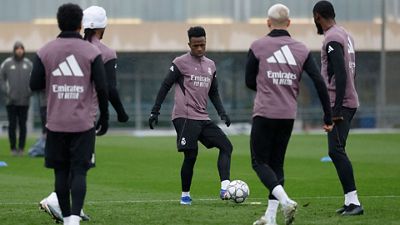 El equipo se está entrenando