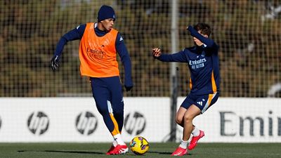 Dernier entraînement avant la réception de l'UD Las Palmas