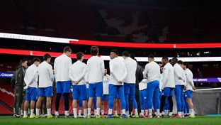 El Real Madrid se está entrenando