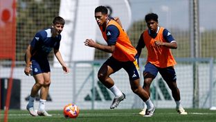 El equipo prepara el partido contra el Sevilla