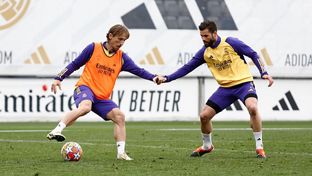 O Real Madrid começa a preparar a Champions League