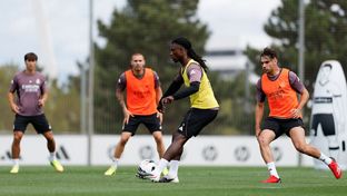 El equipo se entrenó en la Ciudad Real Madrid