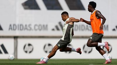 Treino intenso com bola