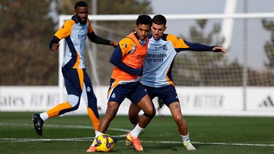 El Real Madrid prepara el partido contra el Getafe