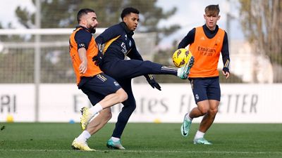 Último treino antes de receber o Granada