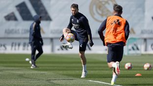 O Real Madrid prepara o jogo contra o Leipzig