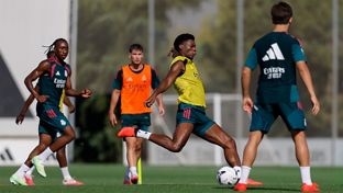 El Real Madrid prepara el primer partido de Liga