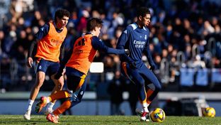 今年1年に別れを告げる非常に特別な練習実施