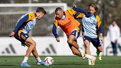 Dernier entraînement avant le déplacement au Celta