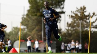 Primeira sessão de treinamento da semana