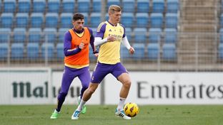 O Real Madrid continua a preparar o jogo contra o Sevilha