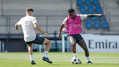 Letzte Trainingseinheit vor dem Spiel gegen Stuttgart