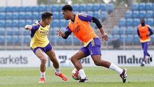 A equipe continua se preparando para o jogo contra o Bayern