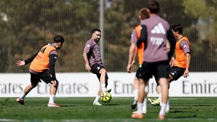El Real Madrid prepara el partido contra el Elche