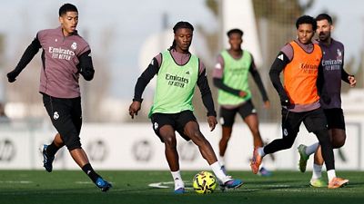 El Real Madrid regresó a los entrenamientos