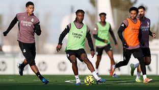 El Real Madrid regresó a los entrenamientos