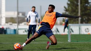 The team begin preparations for Alavés clash