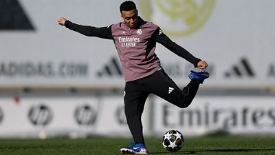 El Real Madrid prepara el partido contra el Benfica