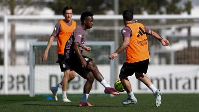 El Real Madrid prepara el partido contra el Getafe