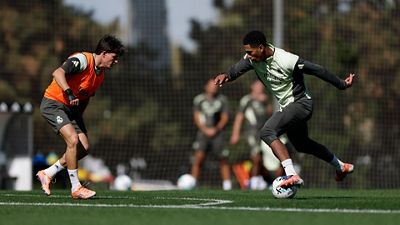 El líder se ejercitó en la Ciudad Real Madrid