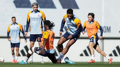 Último treino antes do dérbi