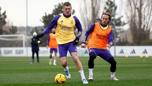 Último treino antes de receber o Maiorca