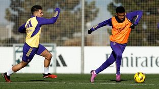 El Real Madrid prepara el partido frente al Alavés