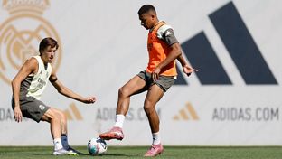 El equipo continúa preparando el partido contra el Mallorca