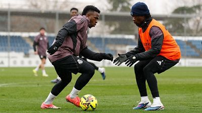 El Real Madrid continúa preparando el partido contra el Valencia