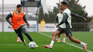 Last training session before Valencia clash